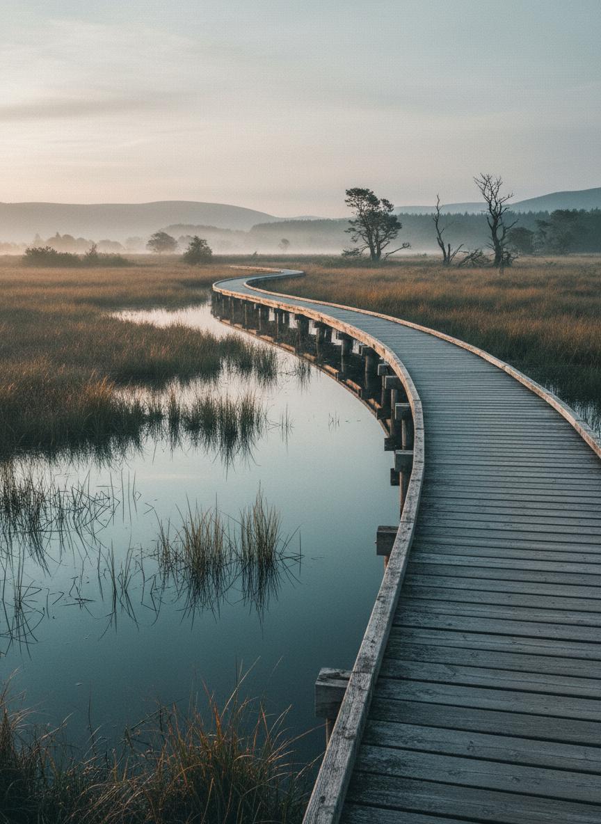 Wetland boardwalk